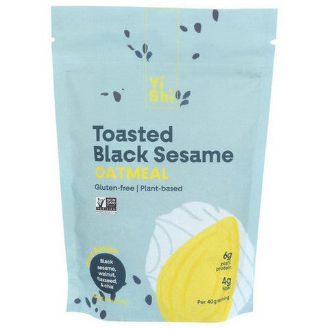 Yishi, Oatmeal Toasted Black Sesame, 8.5 Oz(Case Of 5)