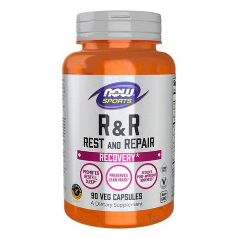 Now Foods, R & R Rest and Repair Recovery, 90 Veg Caps