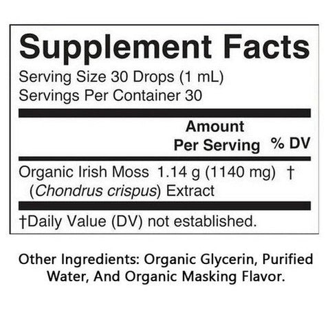 MaryRuth's, Organic Sea Moss Liquid Herbals, 1 Oz