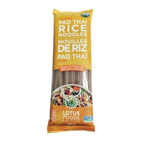 Left Coast Naturals, Organic Brown Pad Thai Rice Noodles, 227 Grams (Case Of 8)