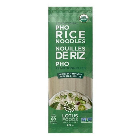 Left Coast Naturals, Organic Traditional Pho Rice Noodles, 227 Grams (Case Of 8)