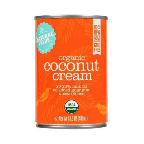 Left Coast Naturals, Organic Coconut Cream, 400 Ml (Case Of 12)