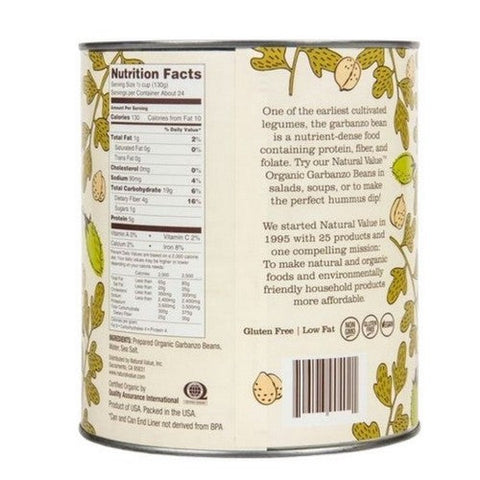 Left Coast Naturals, Garbanzo Large Beans, 3.12 Kgs (Case Of 6)