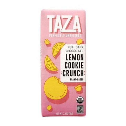 Left Coast Naturals, Lemon Cookie Crunch 70% Dark, 70 Grams (Case Of 10)