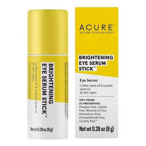 Acure, Brightening Eye Serum Stick, 0.28 Oz