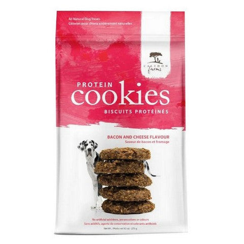 Caledon Farms, Bacon And Cheese Protein Cookies Flavor, 8 Oz (Case Of 4)
