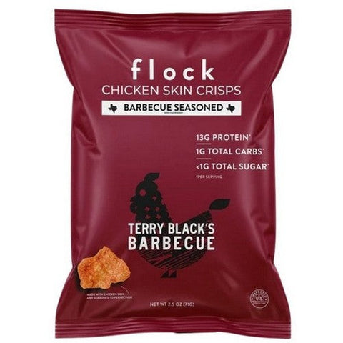 Flock, Flock Crisps Chicken BBQ, 2.5 Oz (Case of 8)