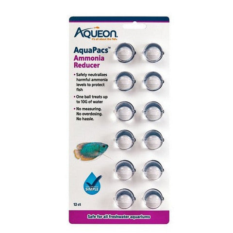 Aqueon, Aqueon AquaPacs Ammonia Reducer, 10 Gallons (Case Of 6)