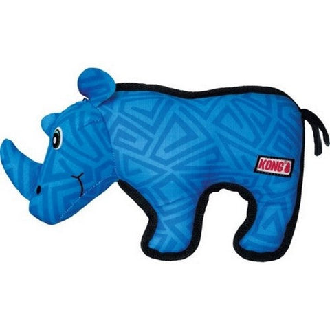 Kong, Ballistic Dog Toy Rhino, 1 Count (Medium / Large)