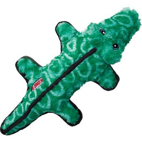 Kong, Ballistic Dog Toy Alligator, 1 Count (Medium / Large)