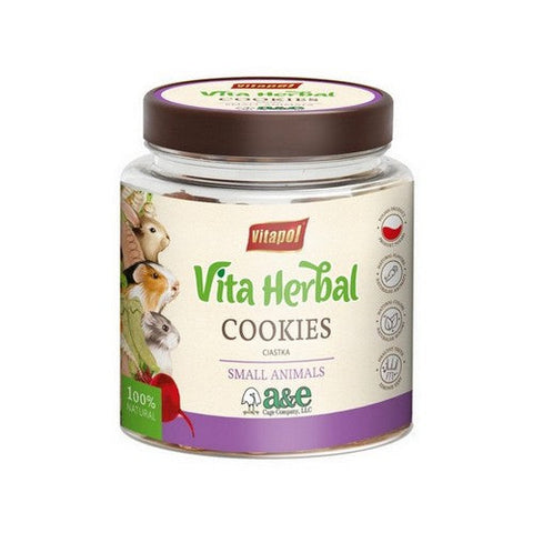 A&E Cage Company, Vitapol Vita Herbal Small Animal Cookies, 1 Count / 240 Grams