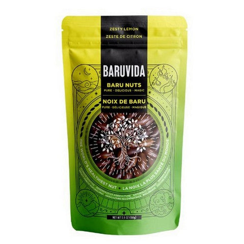 Baruvida, Baruvida Baru Nuts Zesty Lemon, 12 X 110 Grams