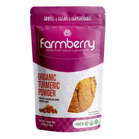Farmberry, Farmberry Powder Organic Turmeric, 230 Grams