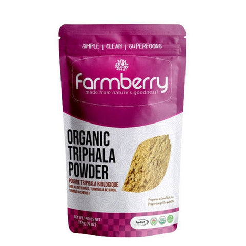 Farmberry, Farmberry Powder Organic Triphala, 100 Grams
