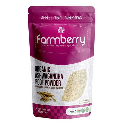 Farmberry, Farmberry Powder Organic Ashwagandha, 454 Grams