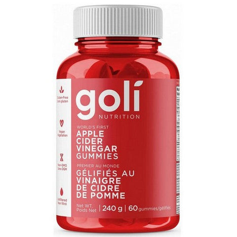 Goli, Goli Gummies Apple Cider Vinegar, 60 Count