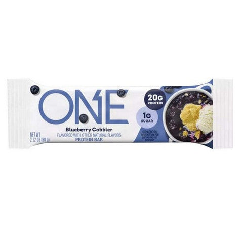 One Bars, ONE Protein Bar Blueberry Cobbler, 12 X 60 Grams