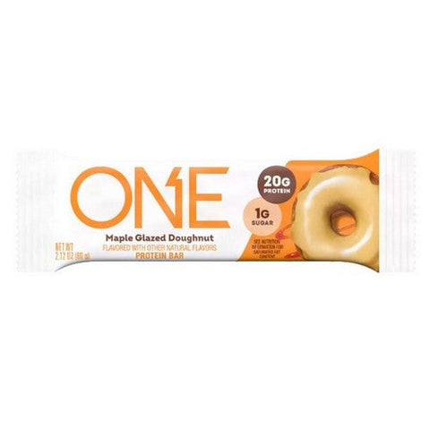 One Bars, ONE Protein Bar Maple Glazed Doughnut, 12 X 60 Grams