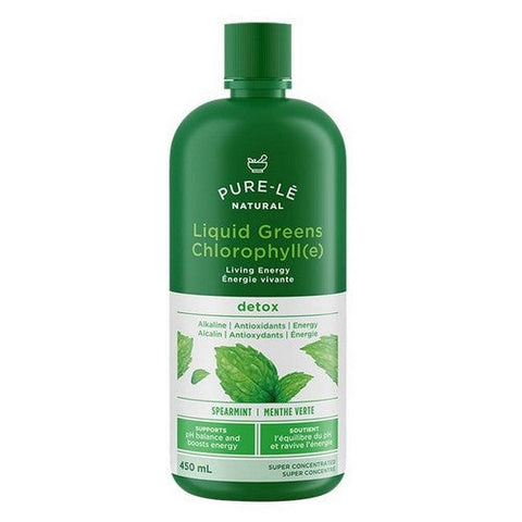 Pure-le, Pure-le Natural Liquid Greens Mint, 450 Ml