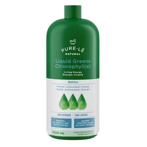 Pure-le, Pure-le Natural Liquid Greens Unflavoured, 1 Litres