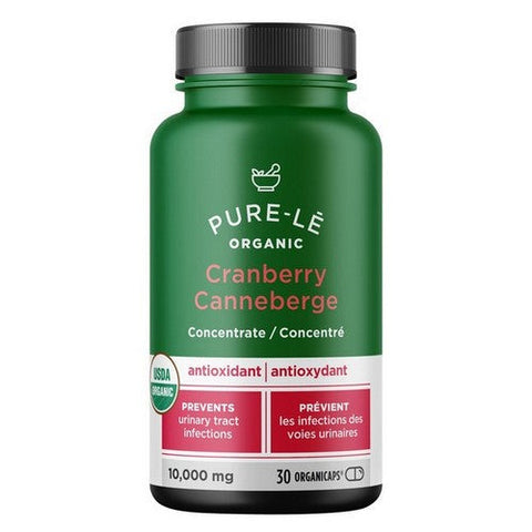 Pure-le, Pure-le Organic Cranberry Once Daily Organicaps, 30 Count