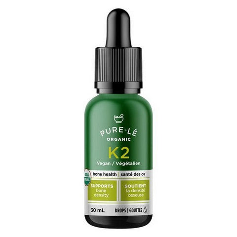 Pure-le, Pure-le Organic Vegan Vitamin K2 Drops, 30 Ml