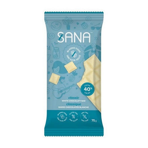 Pamecare, Classic White Chocolaty Sana Bar, 75 Grams