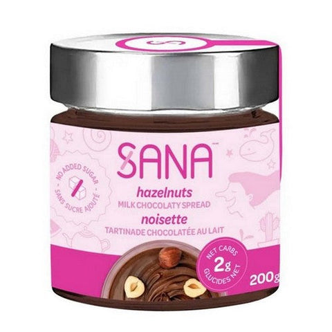 Pamecare, Sana Hazelnut Spread Milk Chocolaty, 200 Grams