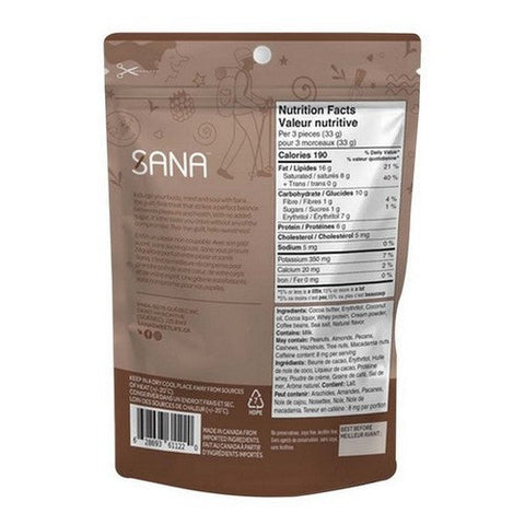 Pamecare, Sana Bites Dark Chocolaty Coffee, 12 X 100 Grams