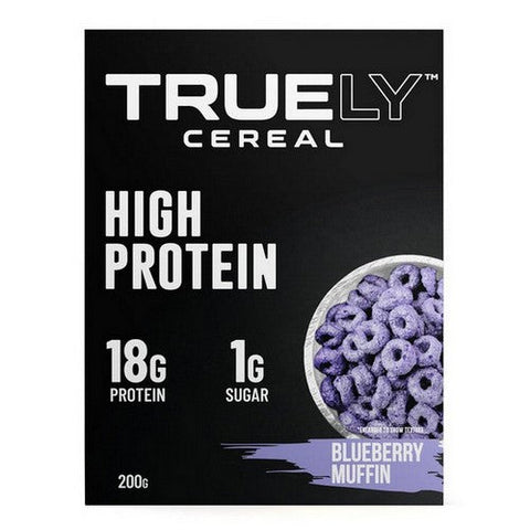 Truely, Truely Protein Cereal Blueberry, 6 X 200 Grams