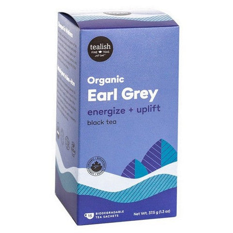 Tealish, Tealish Organic Tea Earl Grey, 15 Count