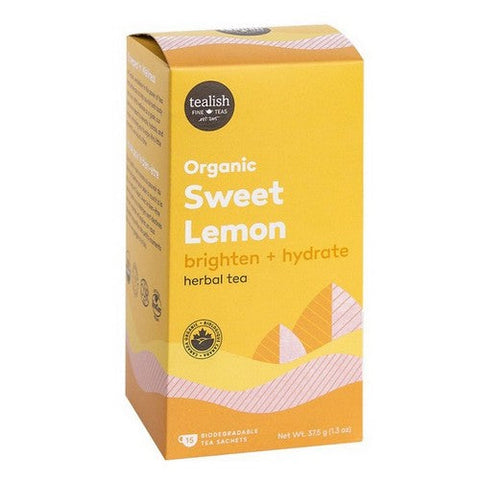 Tealish, Tealish Organic Tea Sweet Lemon, 15 Count