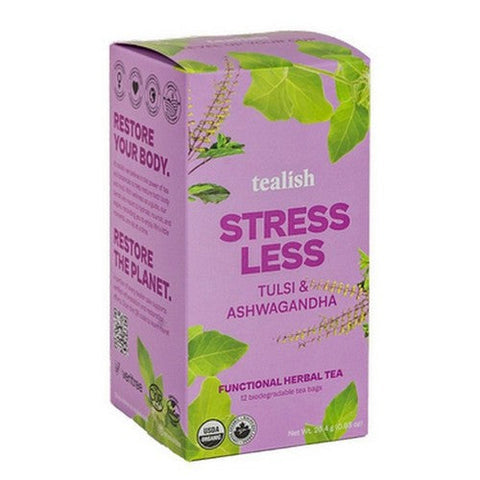 Tealish, Tealish Functional Tea Stress Less, 12 Count