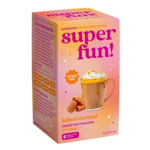 Tealish, Superfun Salted Caramel Hot Chocolate, 8 Count