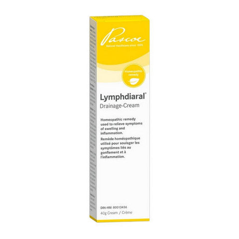 Pascoe, Lymphdiaral Drainage Cream Swelling And Inflammation, 40 Grams