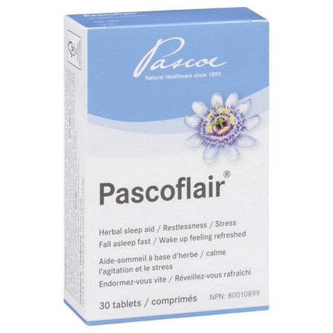 Pascoe, Pascoflair Herbal Sleep Restlessness And Stress Aid, 30 Count