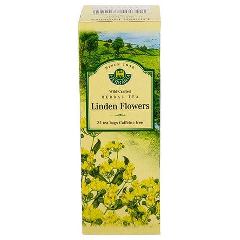 Herbaria, Herbal Tea Linden Flowers, 25 Bags