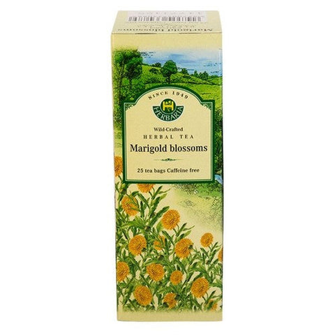 Herbaria, Herbal Tea Marigold Blossoms, 25 Bags