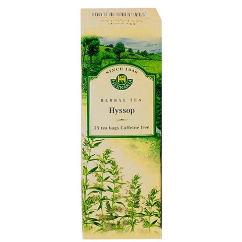 Herbaria, Herbal Tea Hyssop, 25 Bags