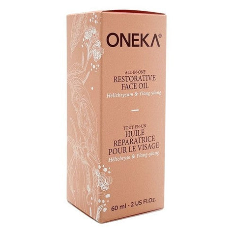 Oneka, All-In-One Restorative Face Oil Helichrysum And Ylang Ylang, 60 Ml