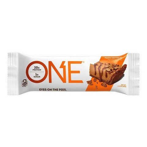 Onebar, Peanut Butter Pie Protein Bar, 60 Grams (Case Of 12)