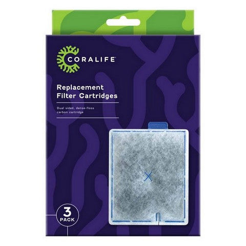 Coralife, Coralife Replacement Filter Cartridge, 3 Pack / Large