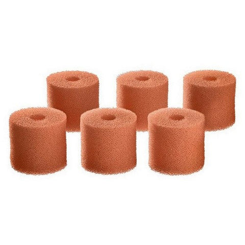 OASE, OASE BioMaster Pre-filter Foam Set, Orange, 6 Pack
