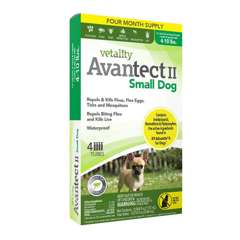 Vetality, Vetality Avantect II Flea & Tick For Dogs, 1 Each / 0.064 Oz