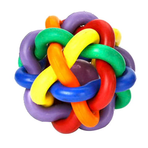 Multipet, Multipet Nobbly Wobbly Dog Toy, Assorted, Medium, 3Inches