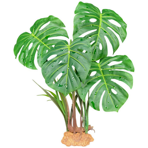 Komodo, Komodo Standing Plant, Monstera Leaf, 18 Inches