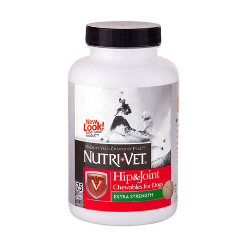 Nutri-Vet, Nutri-Vet Hip & Joint Plus Liver Chewables, 1 Each