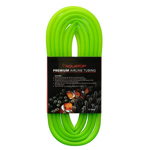Aquatop, Aquatop Airline Tubing, Neon Green, 13 Feet