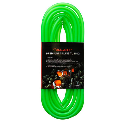 Aquatop, Aquatop Airline Tubing, Green, 13 Feet