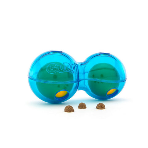 Guru, GURU Duo-Ball Treat Dispenser Dog Toy, 1 Each / Medium